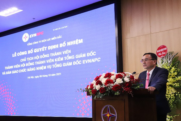 EVNNPC công bố quyết định bổ nhiệm Chủ tịch HĐTV và Tổng giám đốc - Ảnh 4. EVNNPC công bố quyết định bổ nhiệm Chủ tịch HĐTV và Tổng giám đốc - Ảnh 4.