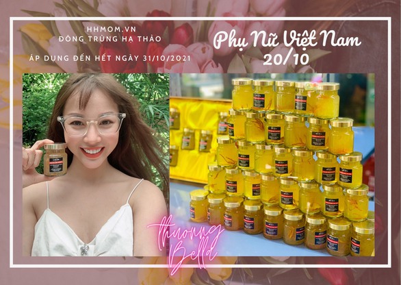 Khỏe đẹp mỗi ngày với HHMom Đông trùng hạ thảo - Ảnh 1. Khỏe đẹp mỗi ngày với HHMom Đông trùng hạ thảo - Ảnh 1.