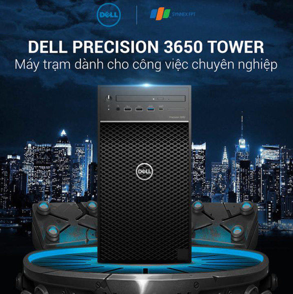 Cỗ máy kiếm tiền Dell Precision 3650 Tower dân thiết kế không bỏ lỡ - Ảnh 1.