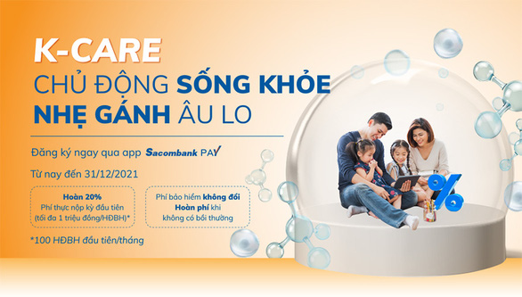 Sacombank và Dai-ichi Life Việt Nam ra mắt bảo hiểm ung thư trên ứng dụng Sacombank Pay - Ảnh 1.