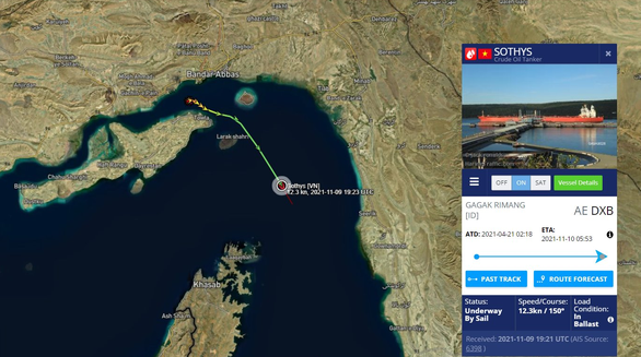 Iran thả tàu dầu Việt Nam sau khi hút hết dầu - Ảnh 2.