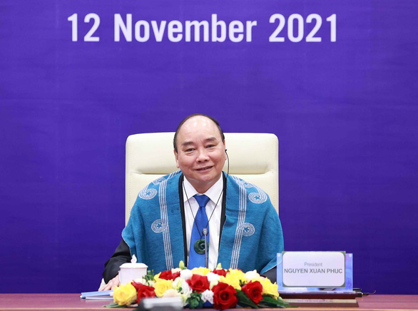 Phát biểu của Chủ tịch nước Nguyễn Xuân Phúc tại Hội nghị APEC - Ảnh 1.