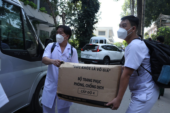 Bệnh viện 175 Bộ Quốc phòng điều 20 tổ quân y hỗ trợ TP.HCM chống dịch - Ảnh 3.