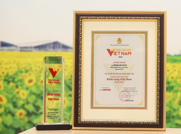 Anh hùng Lao động Thái Hương được tôn vinh tại chương trình Vinh quang Việt Nam - Ảnh 2.