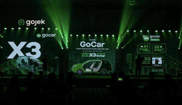 Taxi công nghệ GoCar ra mắt, lắp máy lọc không khí - Ảnh 2.