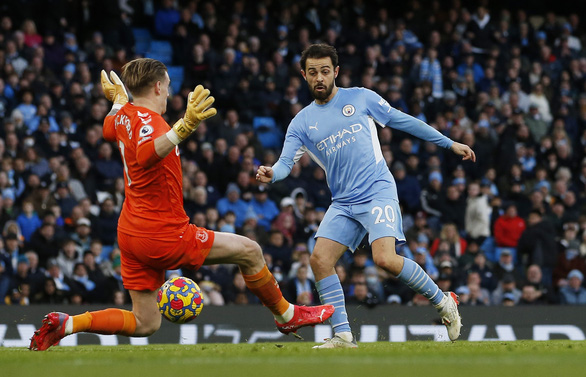 Thắng đậm Everton, Man City trở lại ngôi nhì bảng - Ảnh 3.