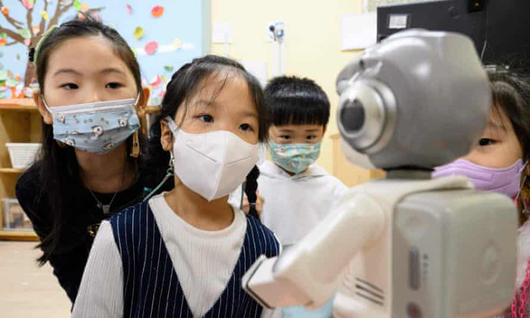 Trợ giảng robot dạy công nghệ cho trẻ em Hàn Quốc - Ảnh 3.
