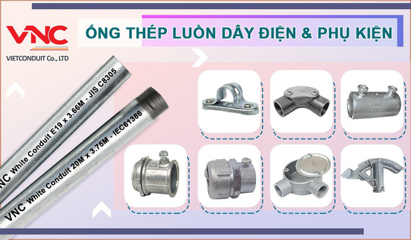 Vietconduit sản xuất ống thép luồn dây điện IEC 61386 - Ảnh 1.