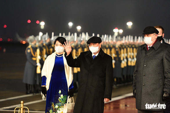 Chủ tịch nước Nguyễn Xuân Phúc đến Matxcơva, bắt đầu chuyến thăm Liên bang Nga - Ảnh 3.