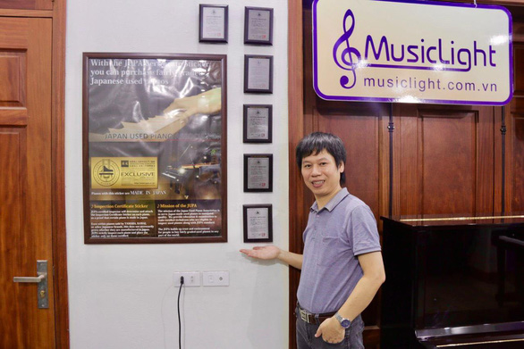 Nhạc sĩ Vũ Duy Hiếu dành tâm huyết với MusicLight và thương hiệu Pianoart - Ảnh 1.