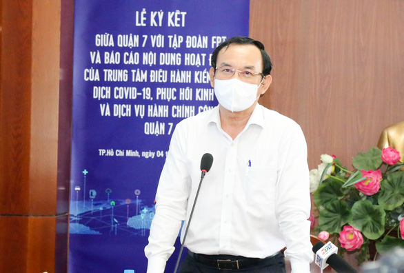 Bí thư Nguyễn Văn Nên: Để kiểm soát hiệu quả dịch bệnh phải ứng dụng công nghệ - Ảnh 1.