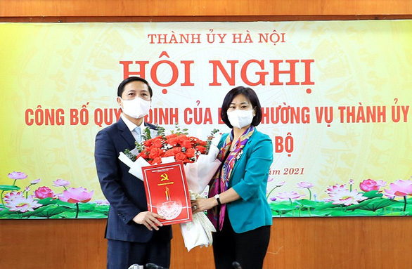 Giám đốc Sở Thông tin và truyền thông Hà Nội giữ chức bí thư Huyện ủy Mê Linh - Ảnh 1.