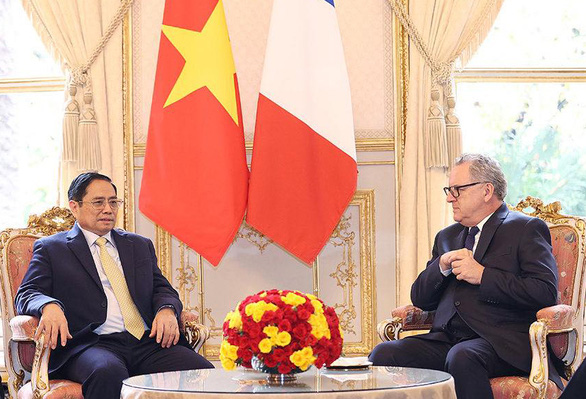 Tổng thống Pháp và Thủ tướng Phạm Minh Chính nhất trí ra tuyên bố chung - Ảnh 2.