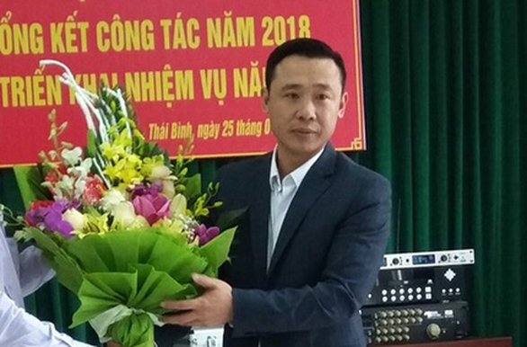 Viện trưởng ở Thái Bình bị khai trừ Đảng vì bằng cấp giả - Ảnh 1.
