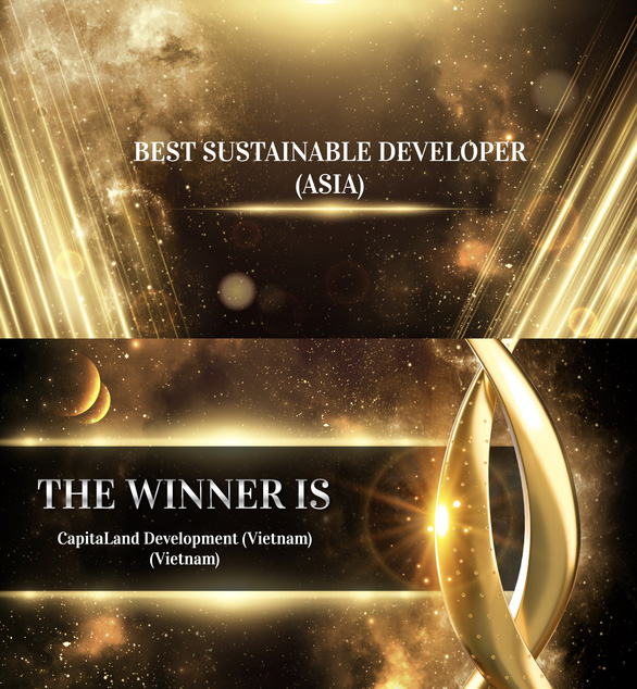 CapitaLand Development nhận giải thưởng Nhà phát triển bất động sản bền vững xuất sắc tại châu Á - Ảnh 1.