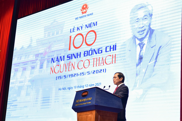 Kỷ niệm 100 năm sinh nhà ngoại giao Nguyễn Cơ Thạch - Ảnh 1.