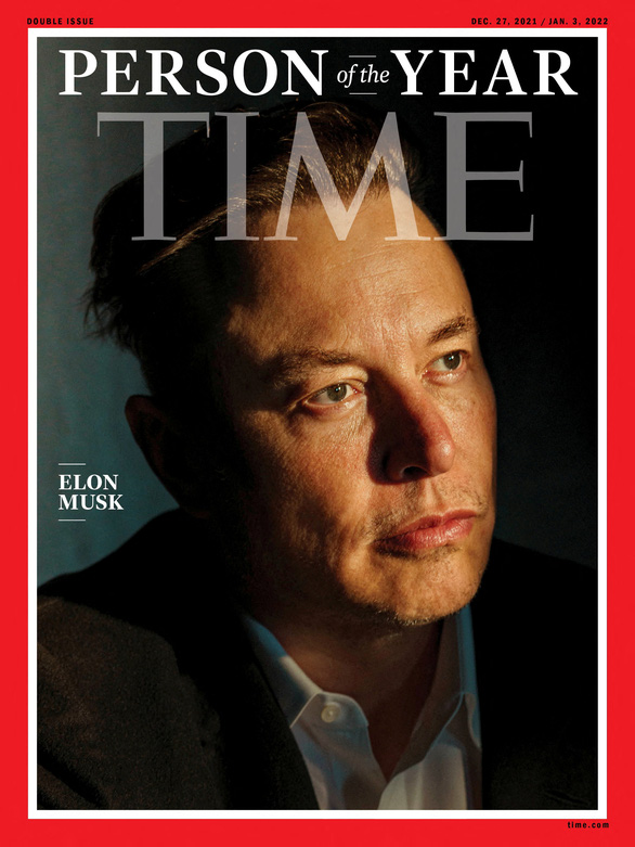 Tỉ phú Elon Musk được tạp chí Time chọn là Nhân vật của năm 2021 - Ảnh 1.