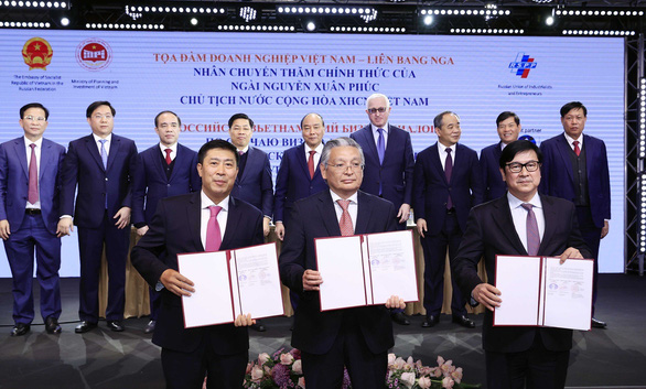 Chủ tịch nước dự diễn đàn doanh nghiệp Việt - Nga: Dư địa hợp tác còn rất lớn - Ảnh 1.