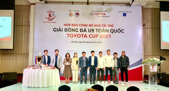 Giải bóng đá U9 toàn quốc Toyota Cup 2021 lần đầu tiên tổ chức tại Việt Nam - Ảnh 1.