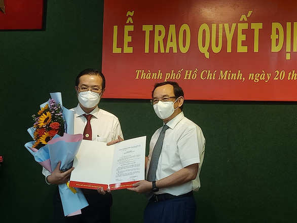 Phó trưởng Ban Tuyên giáo Thành ủy TP.HCM làm bí thư quận 10 - Ảnh 1.