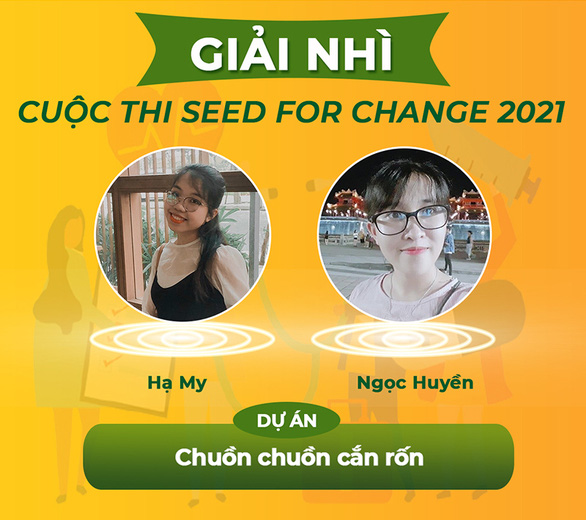 Sinh viên ĐH Duy Tân giành giải cao nhất tại Seed for Change 2021 Giai-nhi-chuon-chuon-can-ron-164007237385398875700