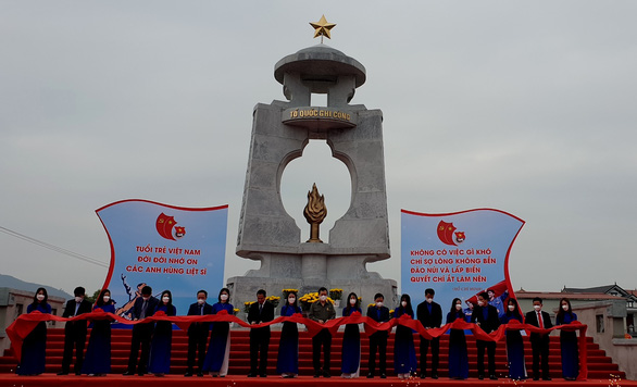 Khu tưởng niệm Đại đội thanh niên xung phong C283 tại Quảng Bình hoàn thành - Ảnh 1.