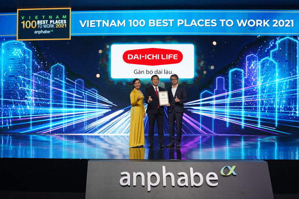 Dai-ichi Life Việt Nam vào Top 3 ‘Nơi làm việc tốt nhất’ ngành bảo hiểm năm 2021 - Ảnh 1.