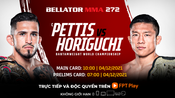 Bellator MMA 272: Siêu đấu tranh ngôi vị hạng gà Bantamweight - Ảnh 1.