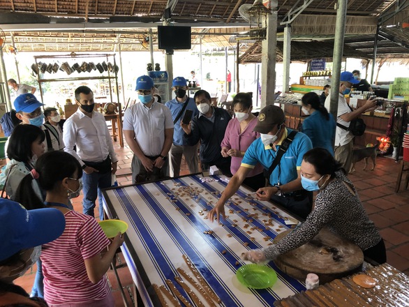 Saigontourist Group đón tiếp phục vụ đoàn nhà báo quốc tế tham gia tour MICE - Ảnh 2. Saigontourist Group đón tiếp phục vụ đoàn nhà báo quốc tế tham gia tour MICE - Ảnh 2.