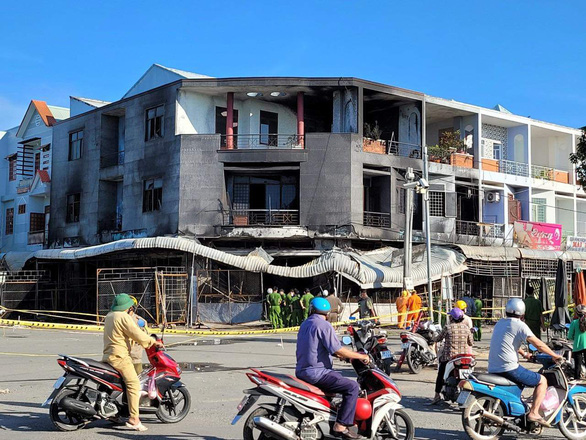 Kiên Giang: Cháy tiệm vải trong đêm, 4 người tử vong - Ảnh 1.