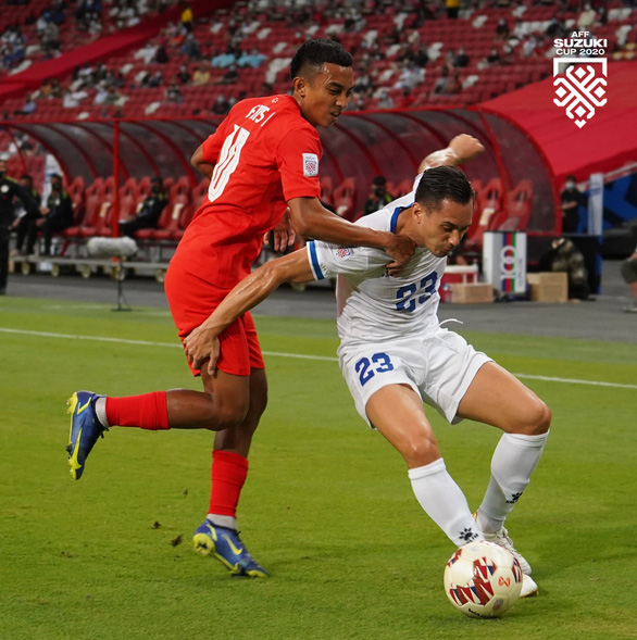 Thắng Philippines 2-1, Singapore đặt một chân vào bán kết AFF Cup 2020 - Ảnh 2.