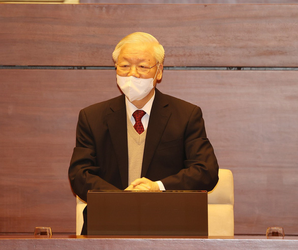 Tổng bí thư Nguyễn Phú Trọng chủ trì Hội nghị cán bộ toàn quốc xây dựng, chỉnh đốn Đảng - Ảnh 1.