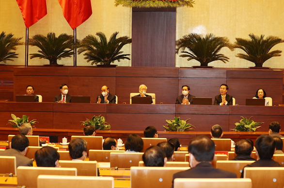 Tổng bí thư Nguyễn Phú Trọng chủ trì Hội nghị cán bộ toàn quốc xây dựng, chỉnh đốn Đảng - Ảnh 2.