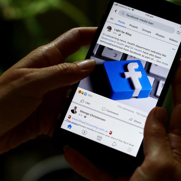 Chuyên gia Úc phản đối Facebook hạn chế chia sẻ nội dung tin tức báo chí - Ảnh 1. Chuyên gia Úc phản đối Facebook hạn chế chia sẻ nội dung tin tức báo chí - Ảnh 1.