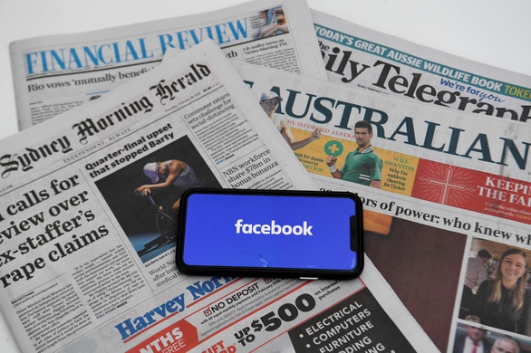 Facebook hủy kết bạn với báo chí Úc - Ảnh 1. Facebook hủy kết bạn với báo chí Úc - Ảnh 1.