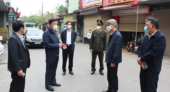 Bí thư Hải Dương phê bình lãnh đạo huyện Kim Thành chưa sâu sát dập dịch - Ảnh 1.