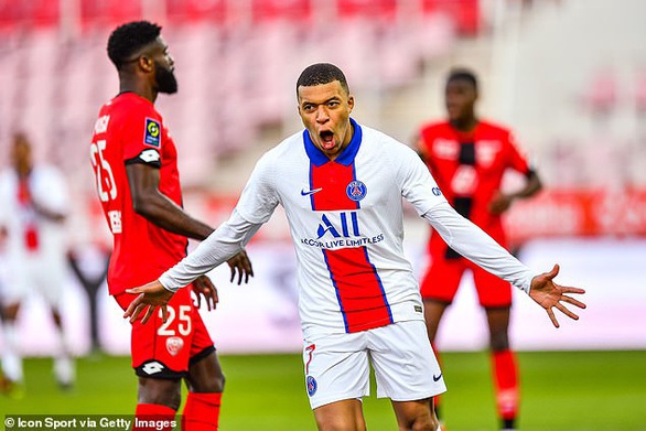 PSG đè bẹp đội chót bảng Dijon với cú đúp của Mbappe - Ảnh 3. PSG đè bẹp đội chót bảng Dijon với cú đúp của Mbappe - Ảnh 3.