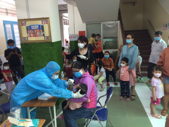 Ho Chi Minh City: Isolation and testing of 41 children at Hoa Phuong Do Kindergarten - Photo 1.