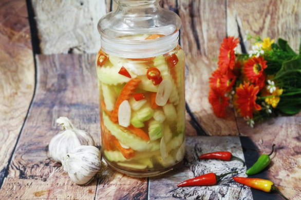 Món dưa góp của mẹ và cái Tết COVID không thể về nhà! - Ảnh 3. Món dưa góp của mẹ và cái Tết COVID không thể về nhà! - Ảnh 3.