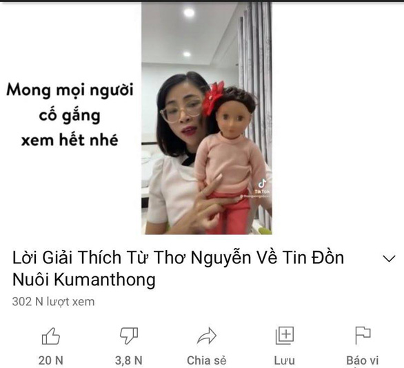 Công an đang tìm kiếm Thơ Nguyễn, chủ nhân clip dùng búp bê Kumanthong - Ảnh 2.