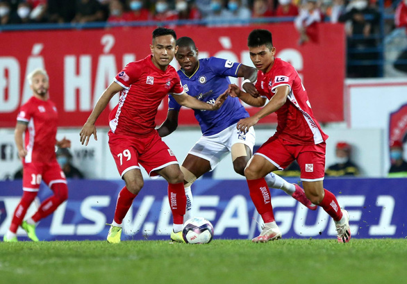 Hà Nội thắng trận đầu tiên ở V-League 2021 - Ảnh 1. Hà Nội thắng trận đầu tiên ở V-League 2021 - Ảnh 1.