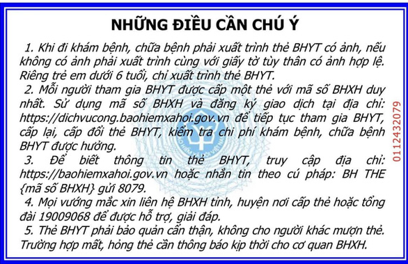 Từ 1-4, người dân toàn quốc sẽ sử dụng thẻ bảo hiểm y tế mới - Ảnh 2.