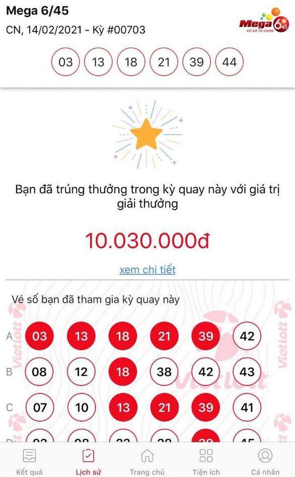 Hàng tỉ đồng đã được trả thưởng cho người chơi Vietlott qua điện thoại - Ảnh 2.