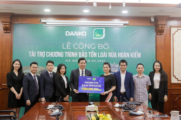 Danko Group chung tay bảo tồn rùa Hoàn Kiếm - Ảnh 2.