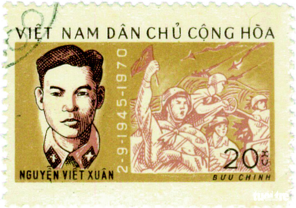 Những người anh hùng trẻ tuổi trên tem bưu chính - Ảnh 7.