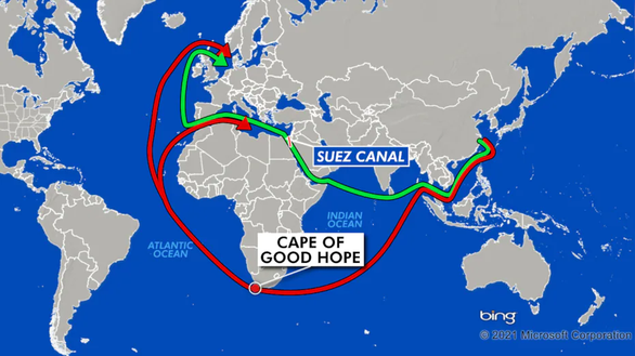 Giải cứu kênh đào Suez: Tia hi vọng nhờ thủy triều dâng - Ảnh 1.