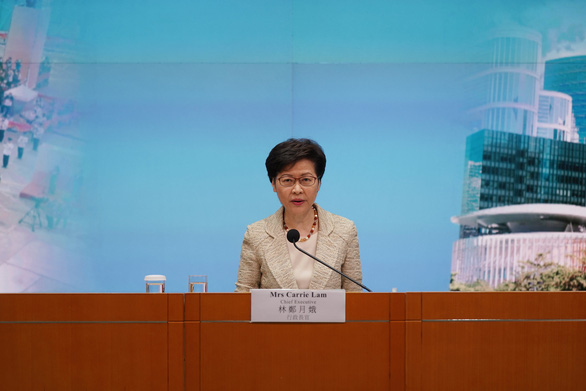 Bà Carrie Lam: Cải cách bầu cử Hong Kong loại bỏ những người không yêu nước - Ảnh 1.