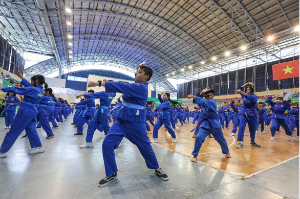 Vovinam và tinh thần ủng hộ môn võ của người Việt - Ảnh 1. Vovinam và tinh thần ủng hộ môn võ của người Việt - Ảnh 1.