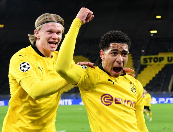 Thắng ngược Dortmund, Man City vào bán kết Champions League - Ảnh 1. Thắng ngược Dortmund, Man City vào bán kết Champions League - Ảnh 1.