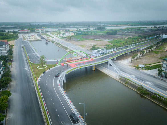 Khánh thành cầu đẹp nhất Hải Dương - Ảnh 1. Khánh thành cầu đẹp nhất Hải Dương - Ảnh 1.